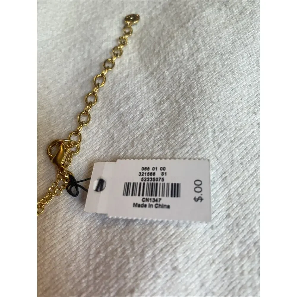 Talbots Gold Necklace NWT